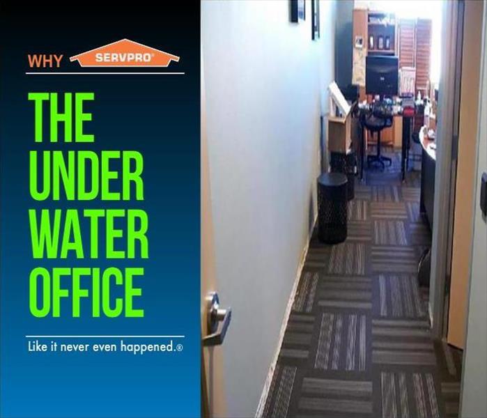 Office space after water remediation