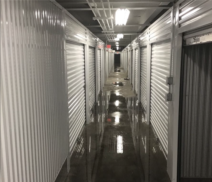 water in hallway