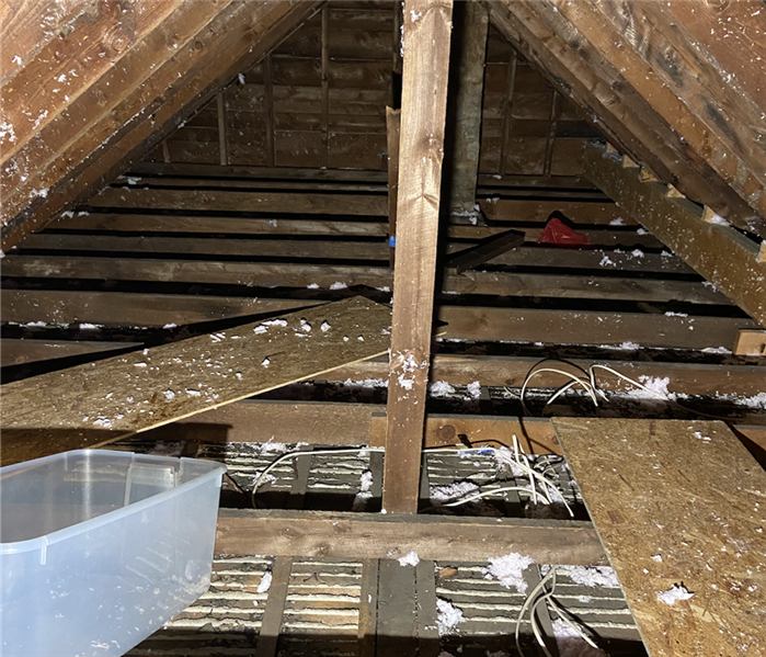 clean attic