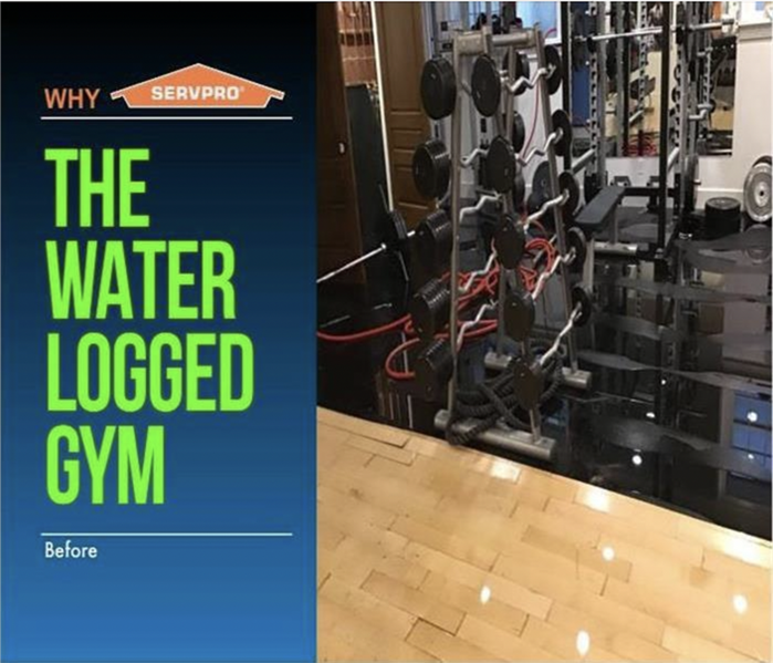 water in home gym